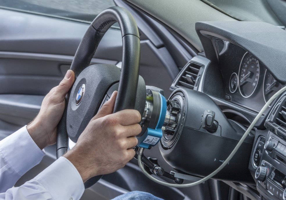 Steering System Test with the imc CLS-x