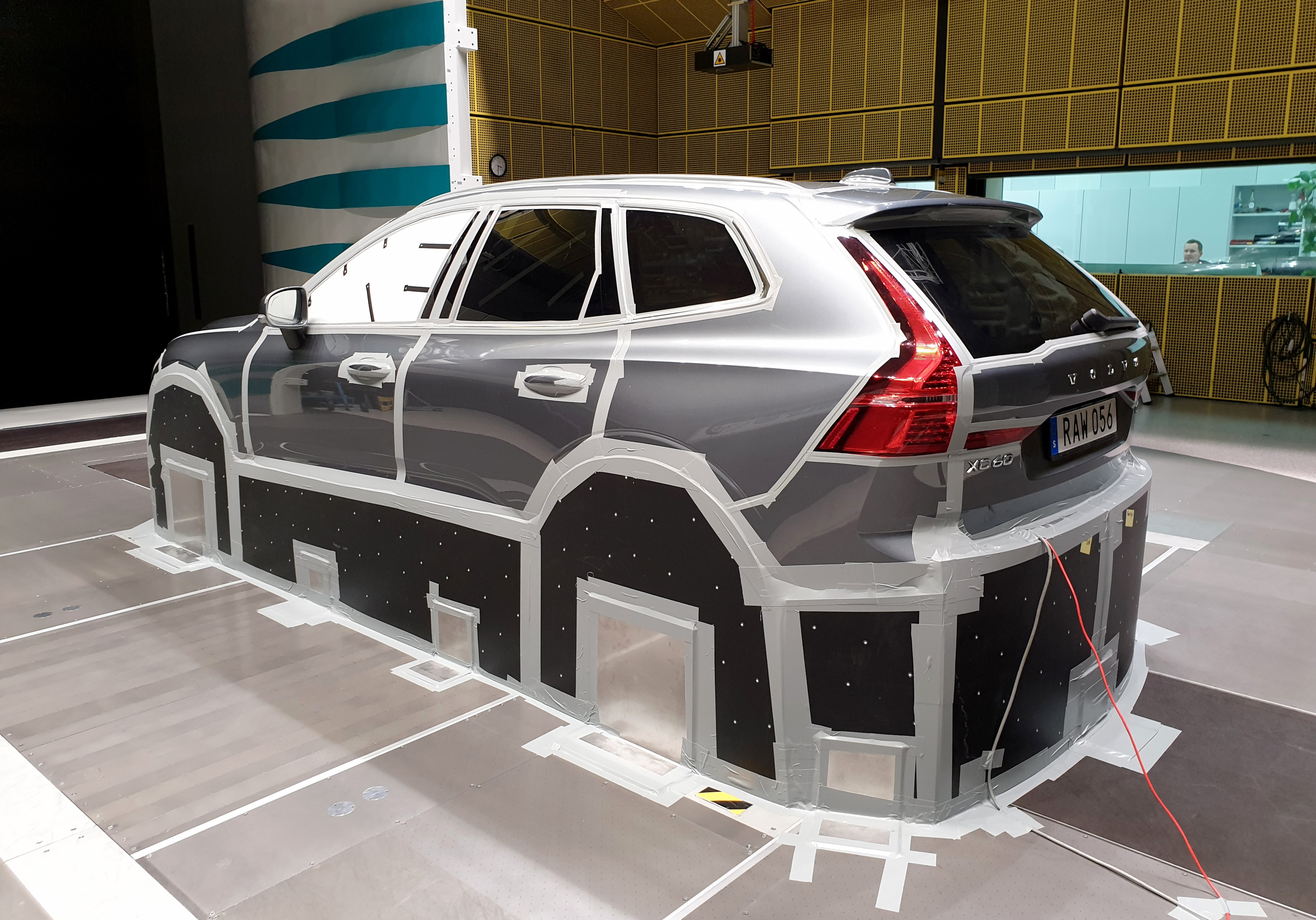 Wind Noise Testing - Volvo Cars tests with GRAS UTP Microphones