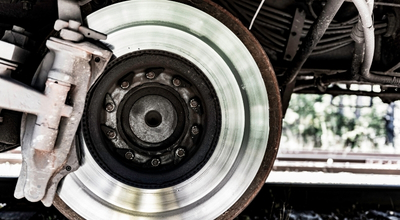 imc measurement system conducting railroad brake tests on rail vehicle