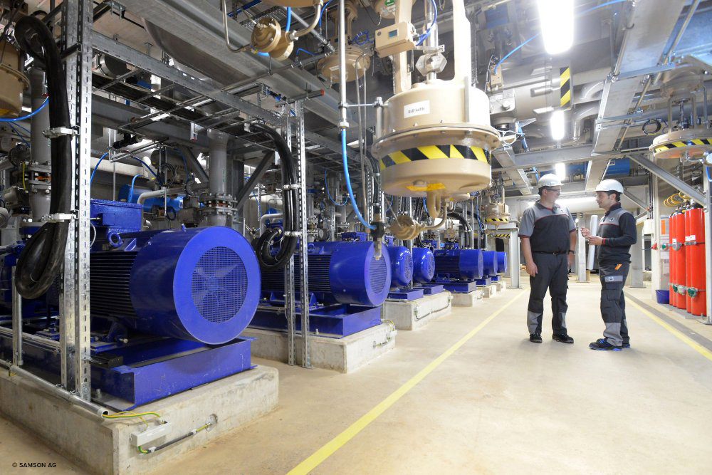 Anlagentechnik im ROLF SANDVOSS INNOVATION CENTER