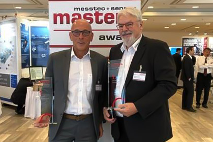 CAEMAX messtec + sensor masters award 2019 CAEMAX belegt den 1. Platz in der Kategorie Sensorik beim messtec + sensor masters award 2019