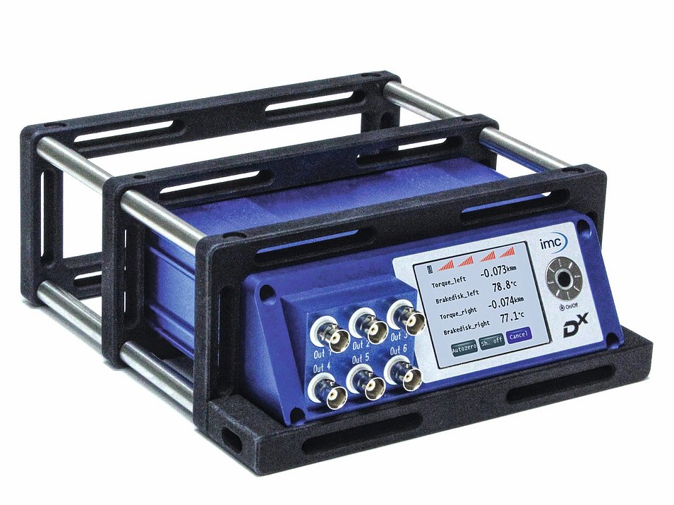 Mounting frame for the Dx receiver