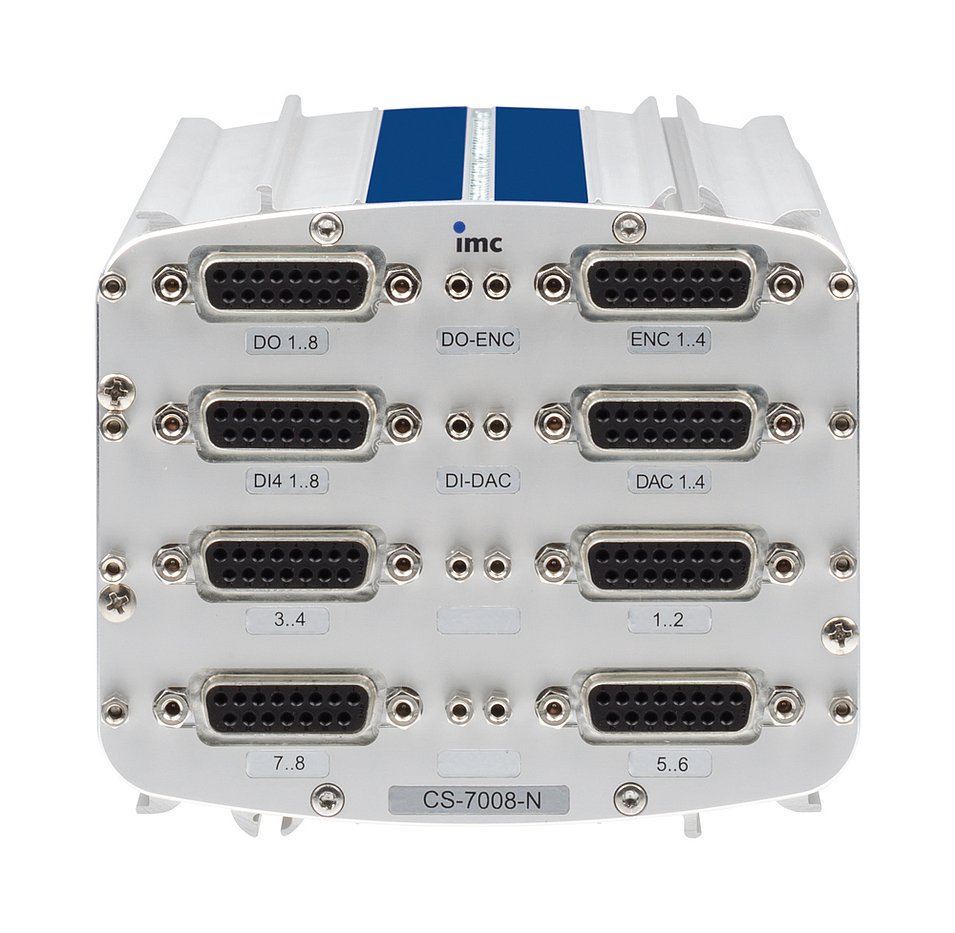 imc-C-SERIES measurement system for the imc DCcompact