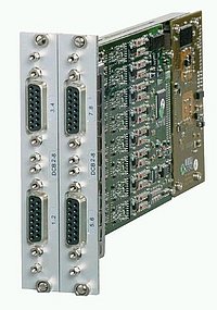 8-kanaliger Brückenmessverstärker für vielkanalige DMS-Anwendungen mit mittlerer Bandbreite