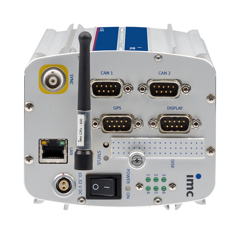 imc-C-SERIES measurement system for the imc DCcompact